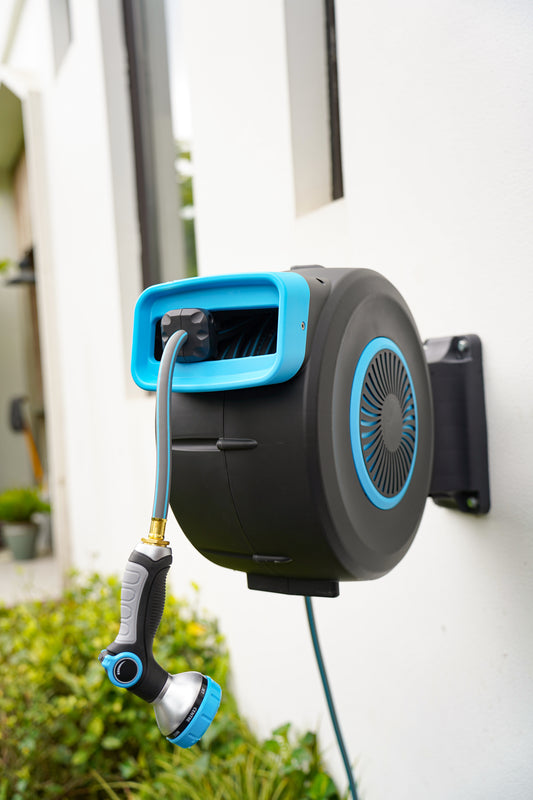 Wall Mount Retractable Garden Hose Reel-30m