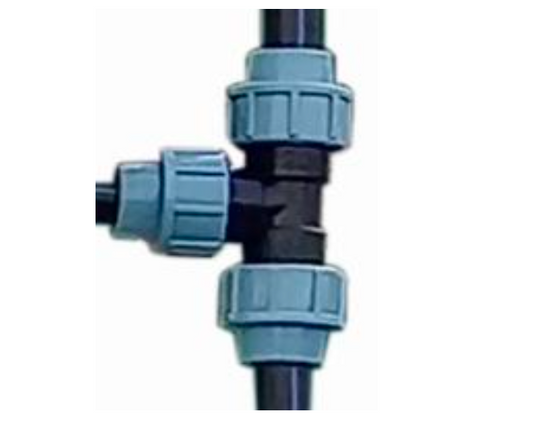 PE pipe Locking Tee 20mm